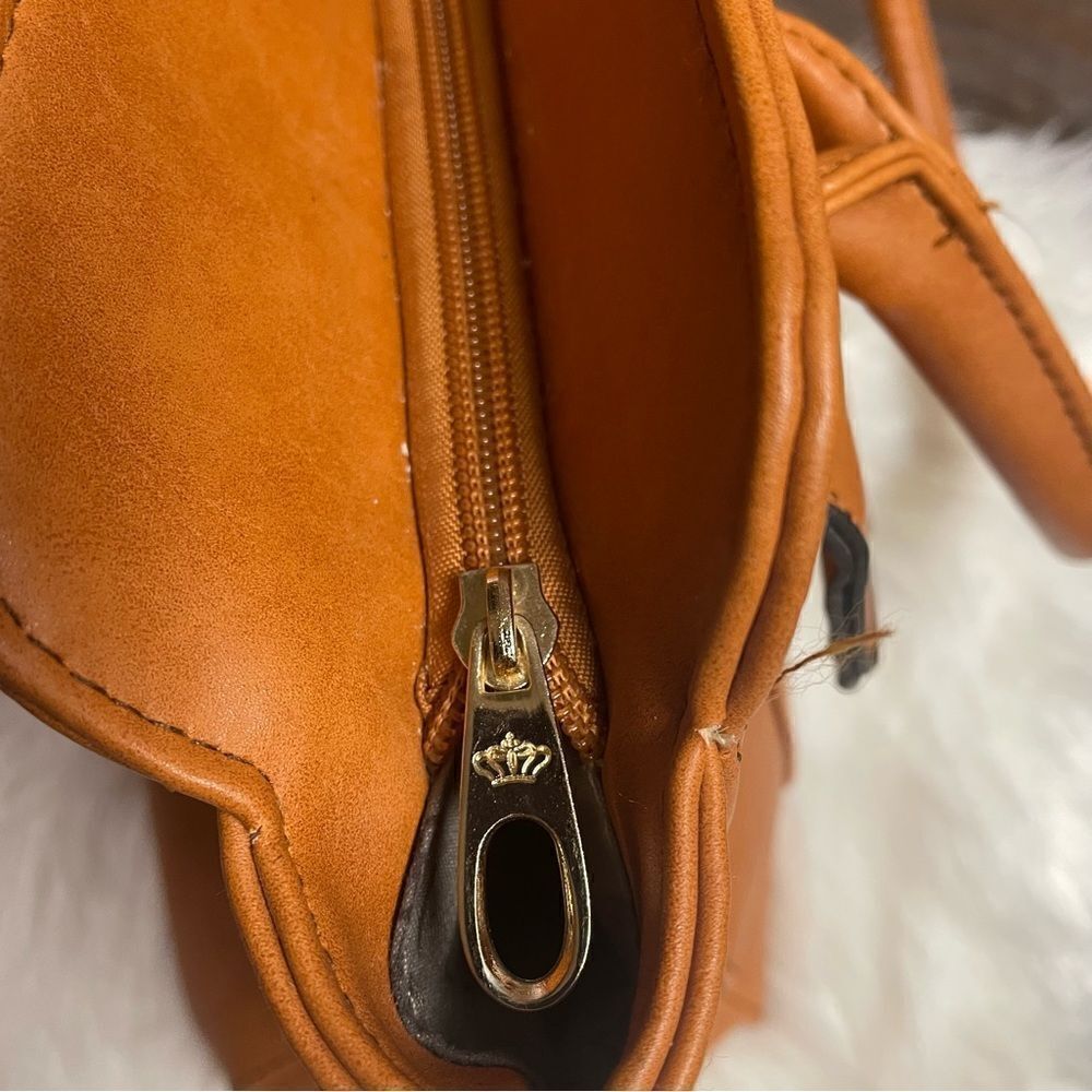 Womens Purse Unknown Brand, Pumpkin Brown Color NWOT - Picture 5 of 8